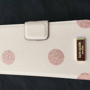 Kate Spade Pink with polka dot iPhone 6  case